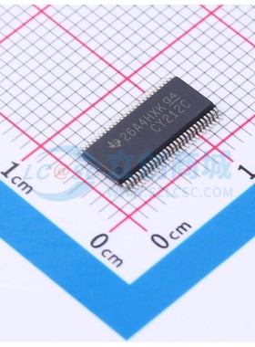SN74CBT16212CDGVR TVSOP-56-4.4mm 信号开关/编解码器/多路复用