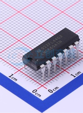 LMC660AIN/NOPB PDIP-14 运算放大器 TI(德州仪器)全新原装 电子