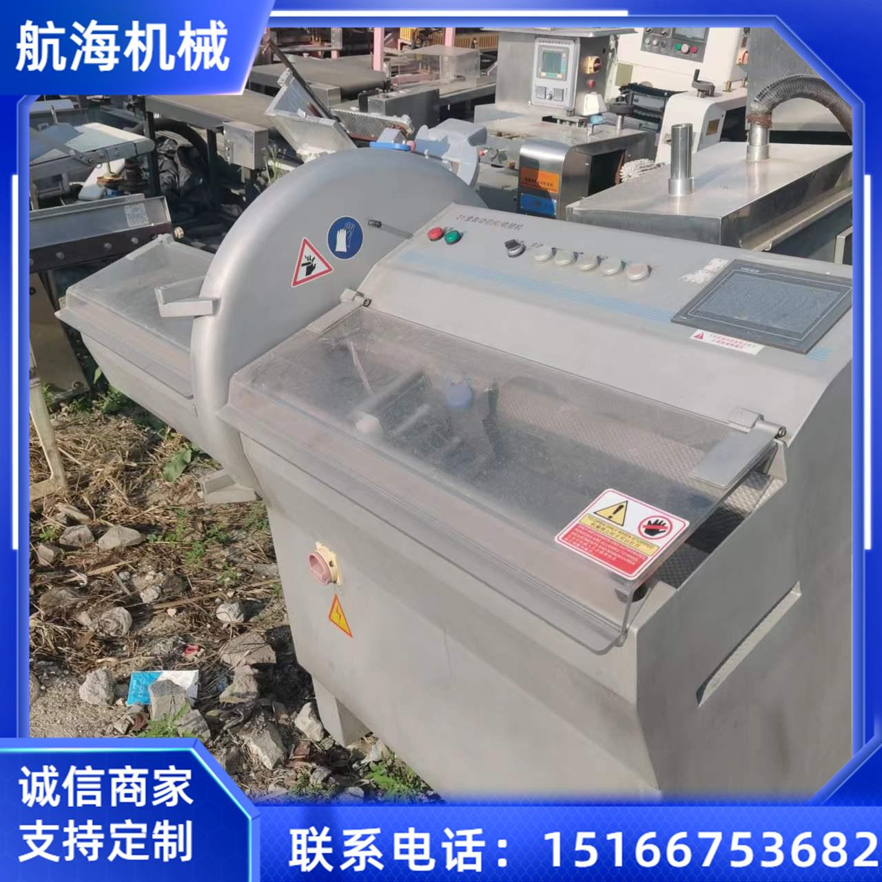 购销带骨猪排砍排机机 鲜三文鱼切片机 冻肉斩骨砍排机五花切片机