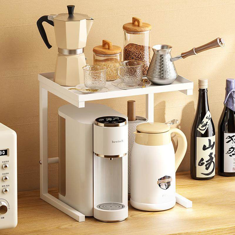 厨房咖啡机置物架台面电热水壶杯架破壁机烧水电饭煲小家电收纳架,收纳整理,书桌收纳置物架,淘宝优惠券,粉丝福利购,淘宝优惠卷