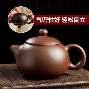 可 紫砂壶家用功夫茶具小茶壶西施仿古壶大小容量泡冲茶壶套装