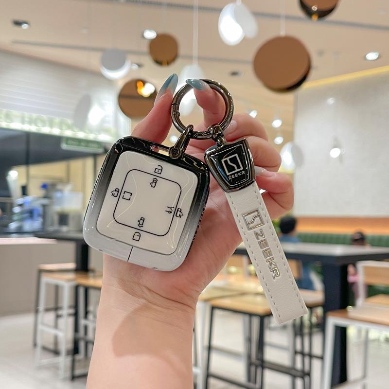 适用于2025款zeekr极氪001钥匙套25款7x汽车009金属007gt车壳x