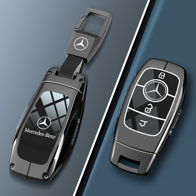 适用于奔驰e300l钥匙套gle35024款c260l扣glb220车gla200男glc壳