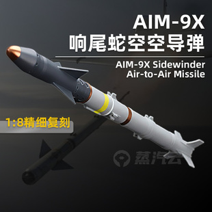 8装 9X响尾蛇空空导弹仿真军迷摆件1 AIM 备模型收藏 3D打印