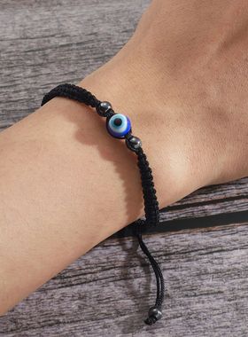 Turkish Trend Blue Eyes Handmade Bracelet Devil Eye