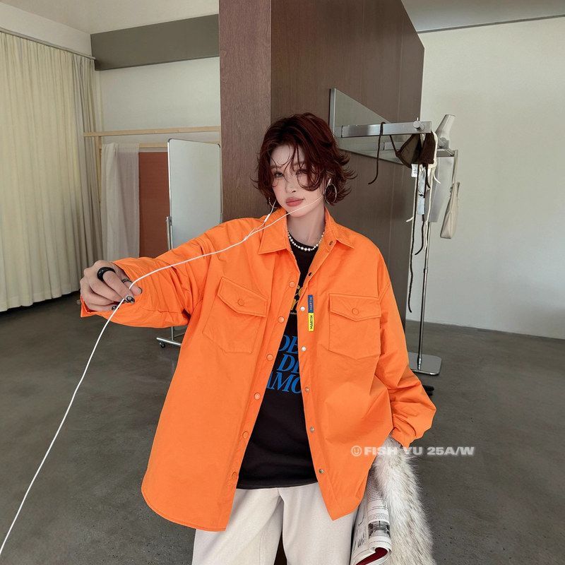 十三行FISHYU冬季新款韩货撞色彩