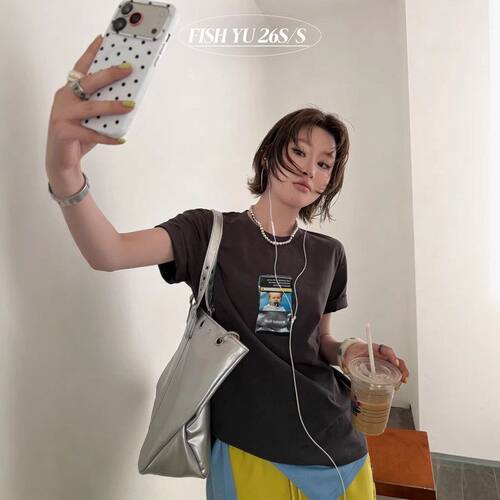 十三行FISHYU夏季新款美式复古