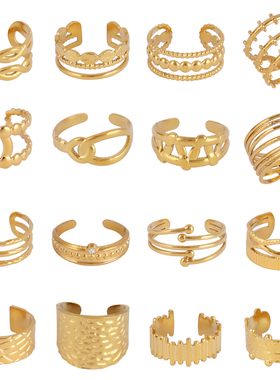 款式新颖戒指品牌见详情