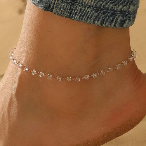 Summer Bohemia Crystal Cubic Zirconia Anklet For Women