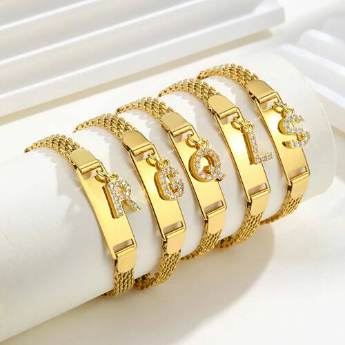 Personalized Engrave ID Name Custom Bracelet for Women