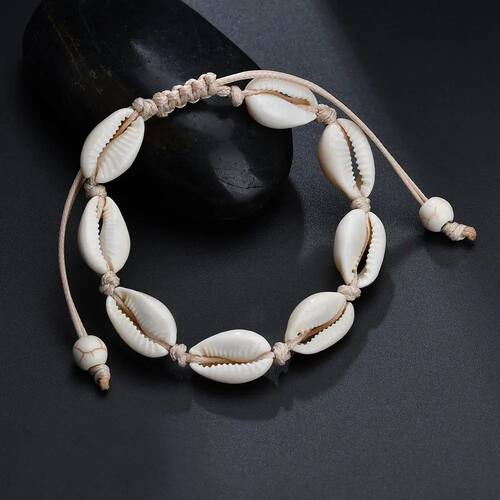 Shell Charm Bracelets For Women Men Summer Sandy Beach Handm