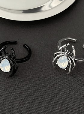 Gothic Punk Spider Rings For Women Men Vintage Insect
