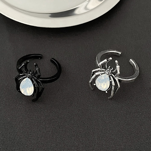 Gothic Punk Spider Rings For Women Men Vintage Insect