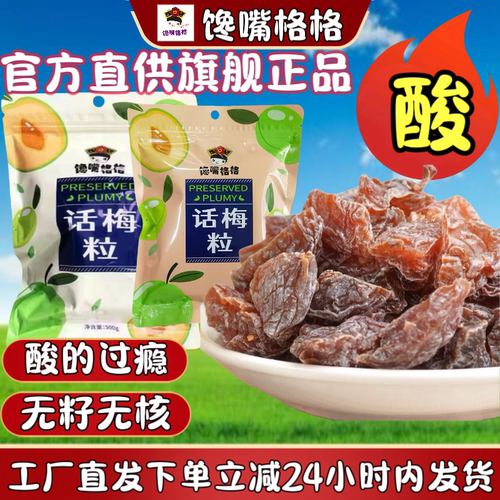 多种口味馋嘴格格无核酸甜话梅粒