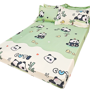 全棉儿童卡通防滑床笠纯棉学生棕垫上下铺宝宝拼接榻榻米床套定做
