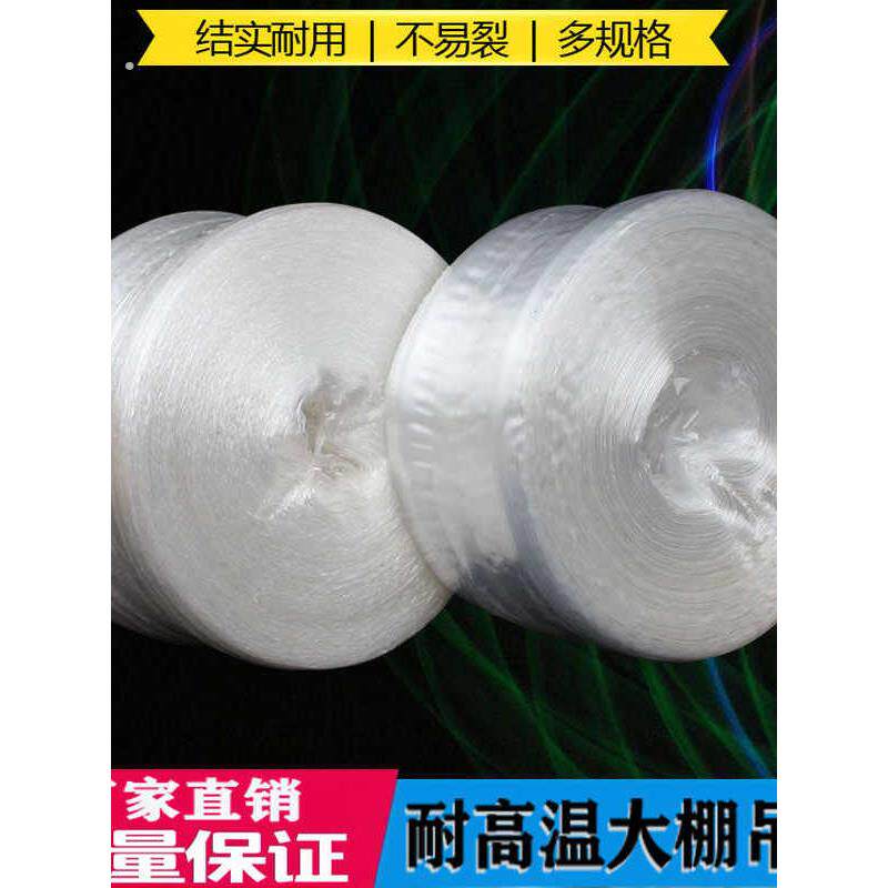 大棚专用抗晒抗老化尼龙吊绳吊秧绳吊蔓绳吊蔬菜绳瓜果吊绳网平板