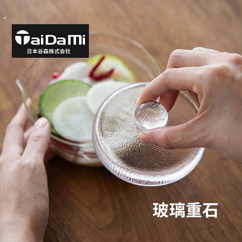 玻璃腌菜石一夜渍压菜石头厨房咸菜酸菜控水神器压泡椒泡菜压重石