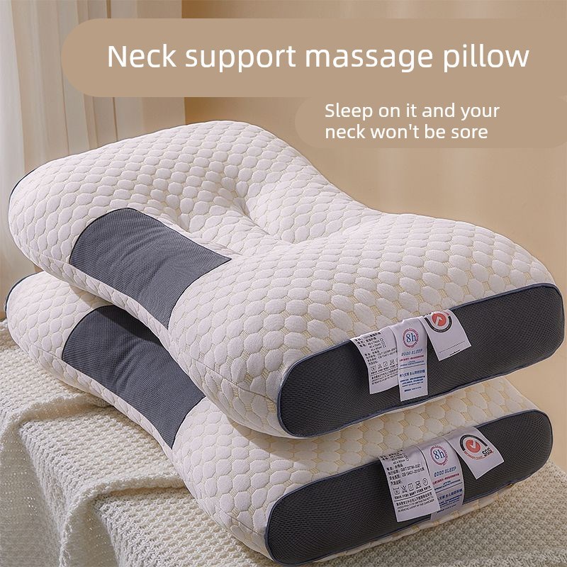 可水洗枕头枕芯护颈椎一对装送枕套不塌陷单人宿舍家用舒适枕