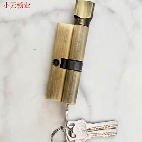 小70锁芯通用型锁心室内卧室房间门木门家用门锁配件老式执手锁.