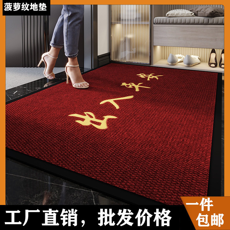 家用进门地毯出入平安门垫加厚玄关地垫防滑吸水入户门垫室内