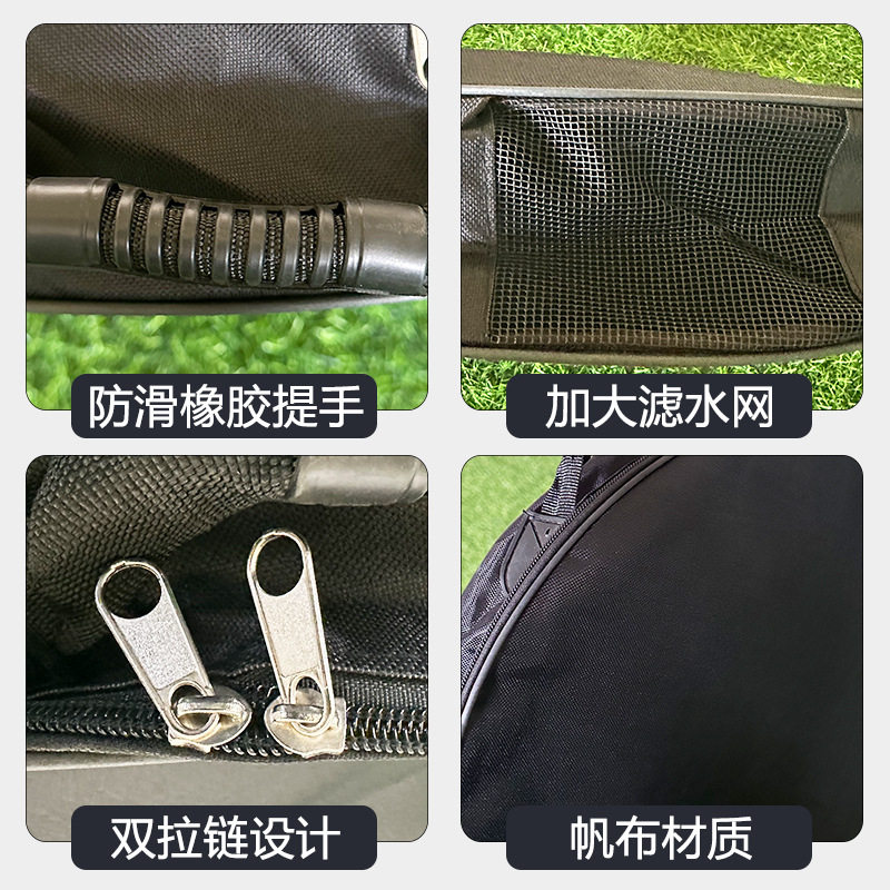 飞盘包鱼网撒网渔网包收纳包圆盘包布网包鱼护包手提袋高档拉链包图片