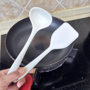 锅铲迷你硅胶铲小号婴儿宝宝辅食工具汤勺家用不粘锅炒菜铲子厨具