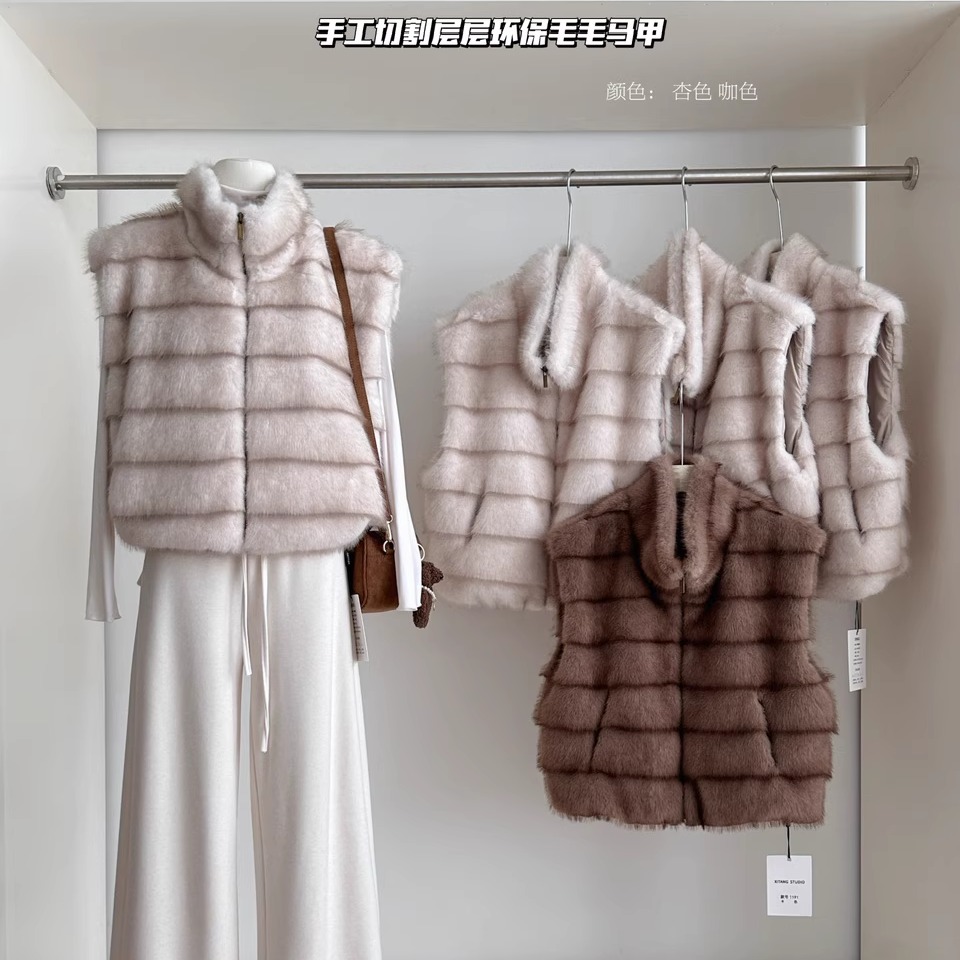 【免费试穿，先用后付】貂毛外套