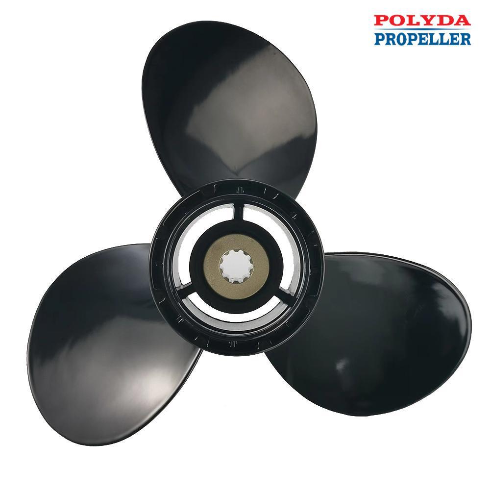 POLYDA铝合金螺旋桨，半固态挤压铸造， 适配铃木8-20HP马力！