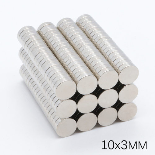 D10x3mm礼品盒双面磁铁小圆片