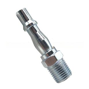 英式快速接头1/4BSP  公头外螺纹插芯 空压机气嘴接头  气管接头