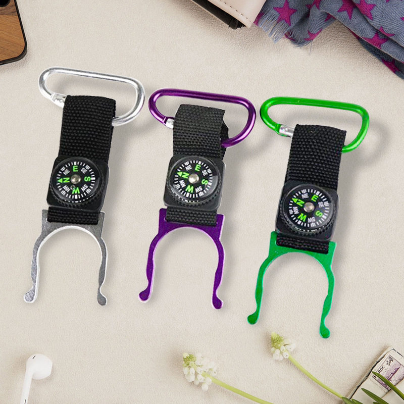 带指南针饮料瓶扣6号快挂现货