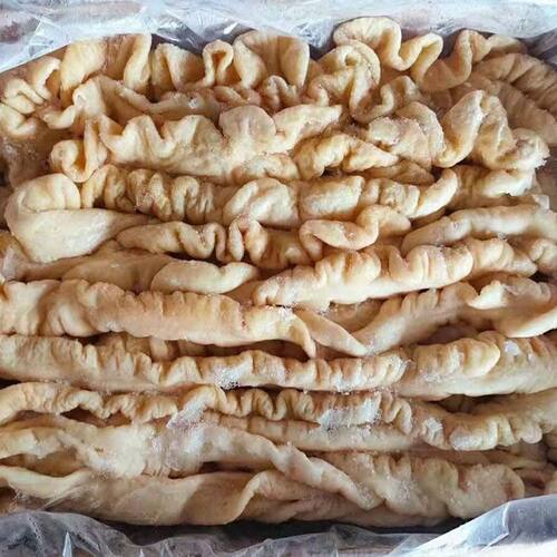新鲜猪大肠猪肥肠冷冻带油半熟猪肠子10斤大肠批发一整箱20斤装