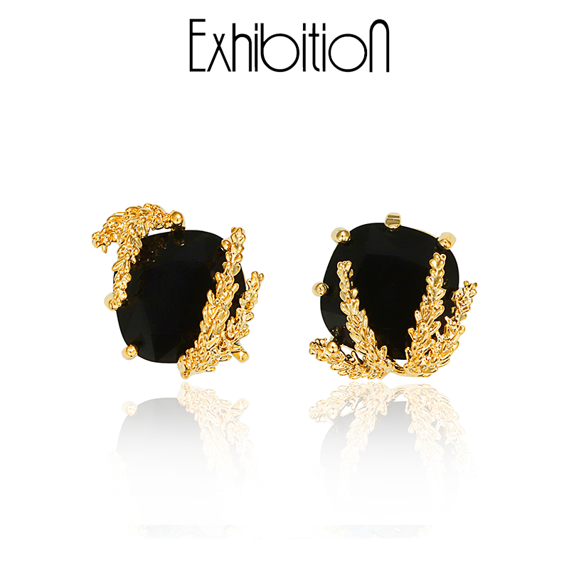 EXHIBITOON览物馆复古风耳钉