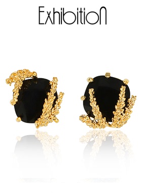 Exhibition/览物馆耳环女春夏耳环小众设计感耳钉文艺欧美耳饰