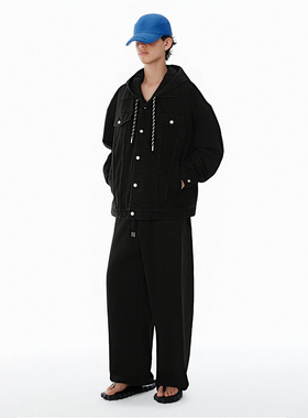 O'1WDC 「中性代码」宽松休闲卫裤