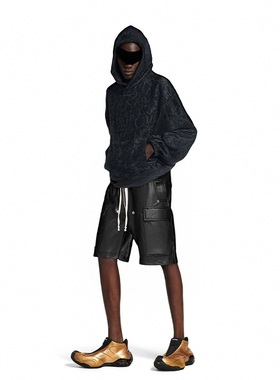 O'1WDC 「末来客」解构暗黑皮短裤