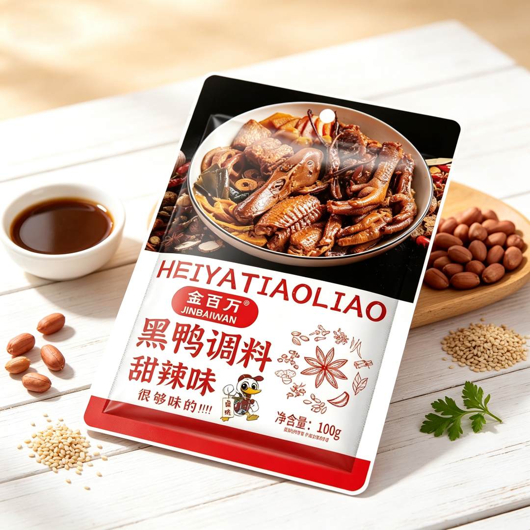 麻辣鸭货卤料包全料黑鸭甜辣鸭脖卤料家庭卤小包装卤肉卤菜调料包