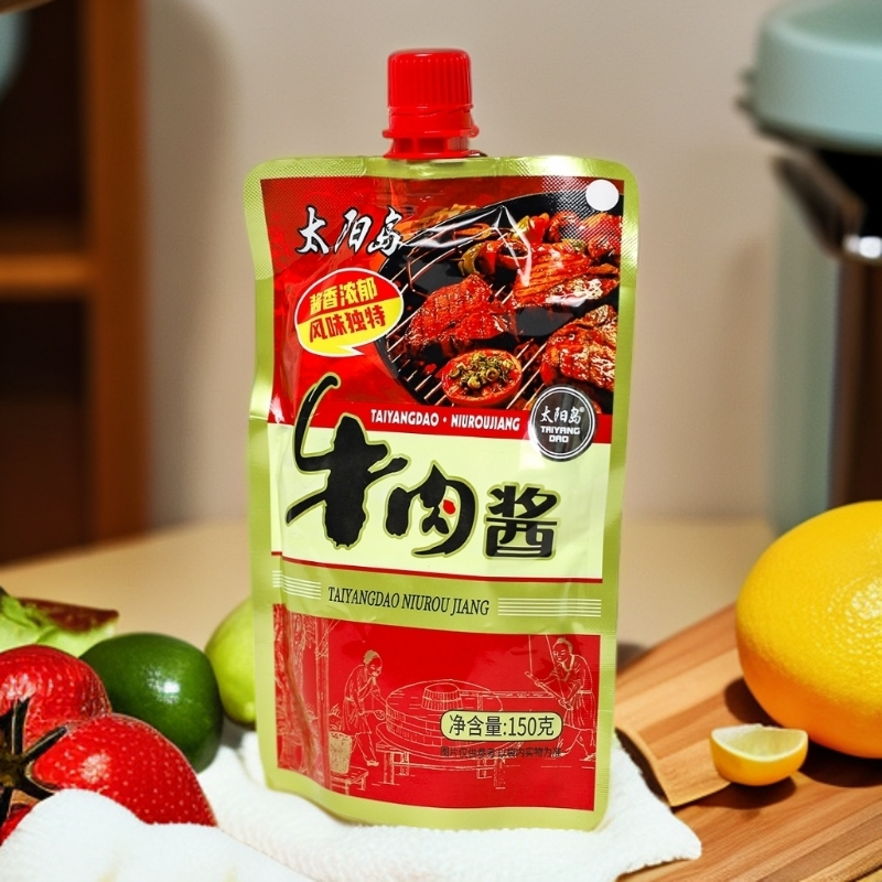 太阳岛牛肉酱150g拌饭熟酱即食调料下饭酱东北大酱拌面酱家用蘸酱