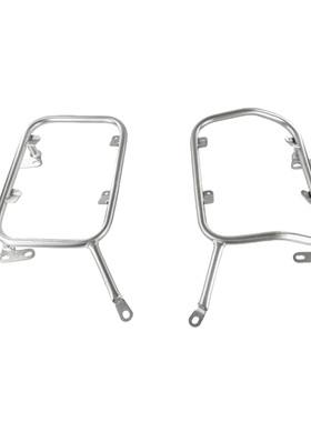 适用铃木Vstrom650 DL650 Vstorm 650 不锈钢边架三箱行李架尾架