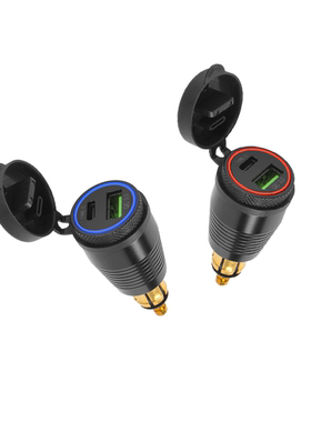 摩托车QC3.0充电器 USB快充 TYPE-C 适用宝马水鸟 F800GS F700GS