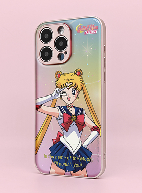 MOMO CASE美少女战士适用苹果16promax手机壳硅胶软壳全包iphone15pro14plus13/12/11防摔小众保护壳