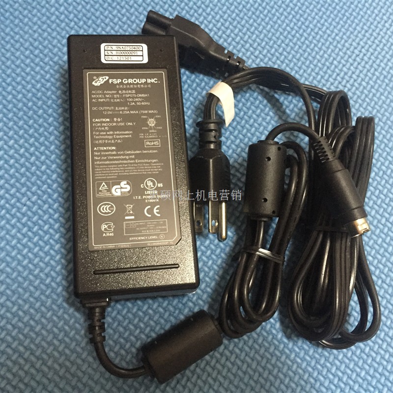 适用于Synology群晖DS916+ DS415+电源适配器DC lnput +12V电