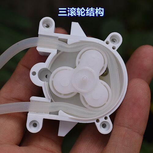 微型蠕动泵 DC6V-12V 行星减速 500 电机 高压力 墨水泵 挤压泵