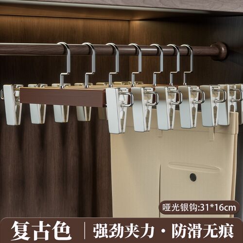 实木衣架家用挂衣无痕木质木头大衣挂衣柜衣服撑子酒店服装店