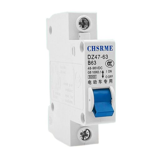 电动车开关电动车空气开关直流断路器12V24V36V48V72过载断电开关