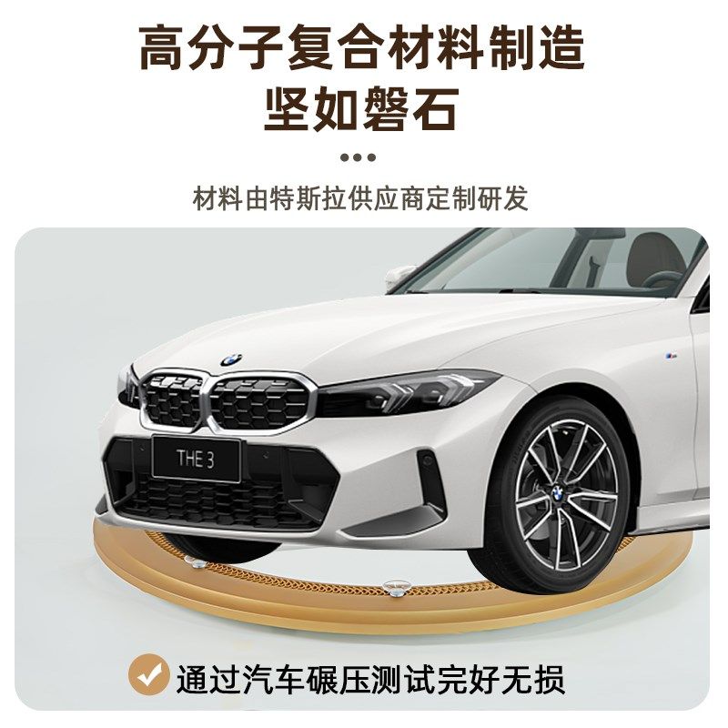 电动转盘底座家用智能自动旋转圆盘插电式静音72cm银色遥控款图片