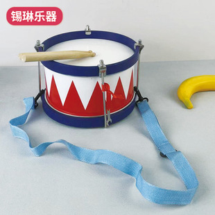 可调腰鼓8寸小军鼓幼儿园表演道具印第安鼓手提鼓奥尔夫打击乐器