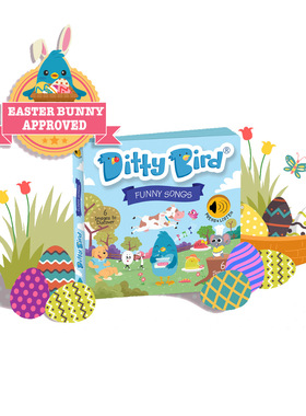 澳洲Ditty Bird宝宝益智类音乐绘本英文发声手指点读益智童书电池