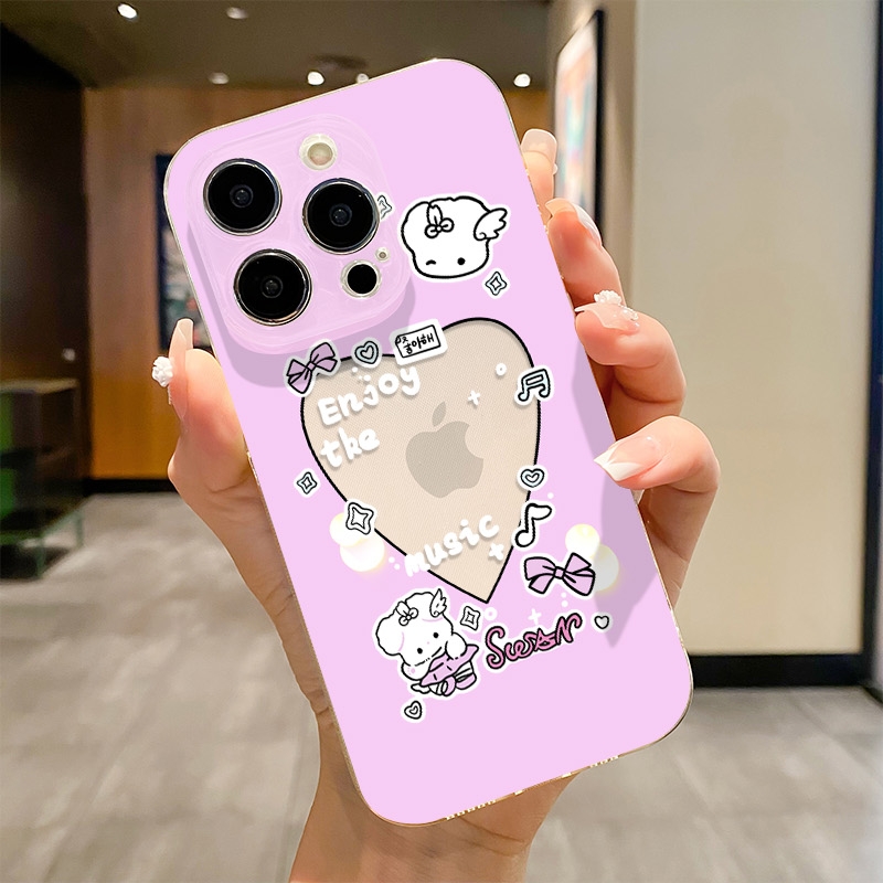 适用iphone16/15pro苹果13/14Promax华为NOVA12/NOVA11荣耀X60/X50/vivox200/x100/x90/x80x70爱心卡框手机壳