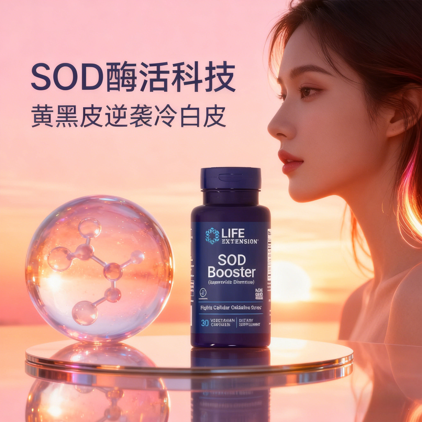 LIFE超氧化歧化酶SOD内调全身白